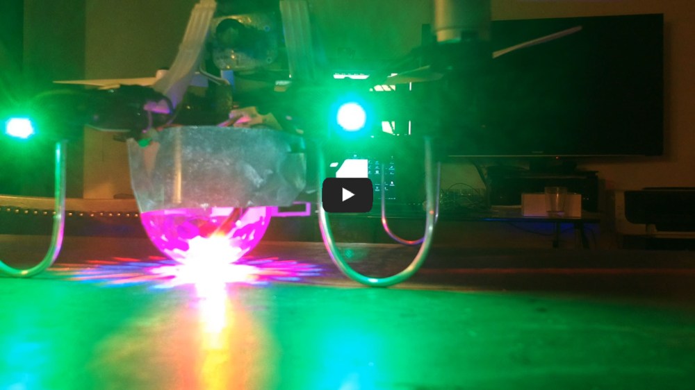 Silver LEDar on New Years Eve 2017